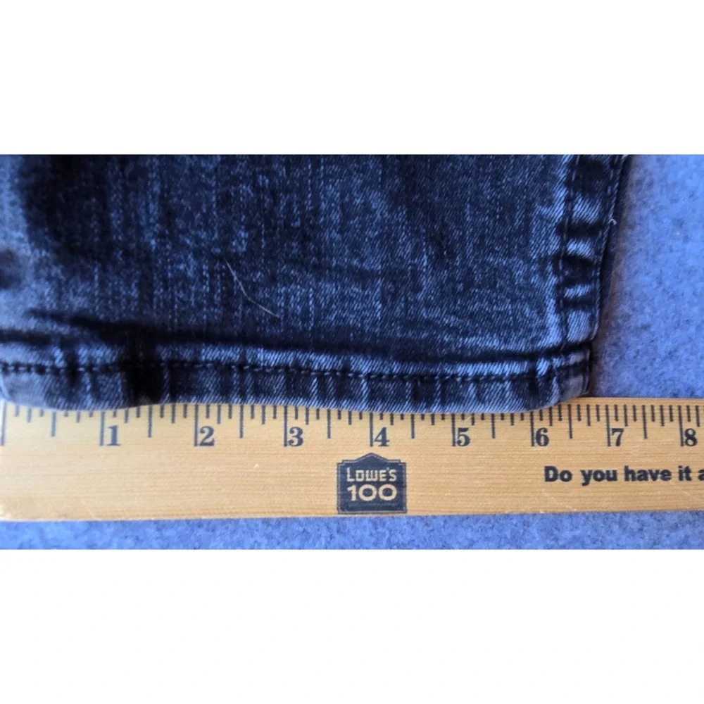 True Religion Geno Jeans Men's Dark Charcoal Wash Slim Fit 35x32